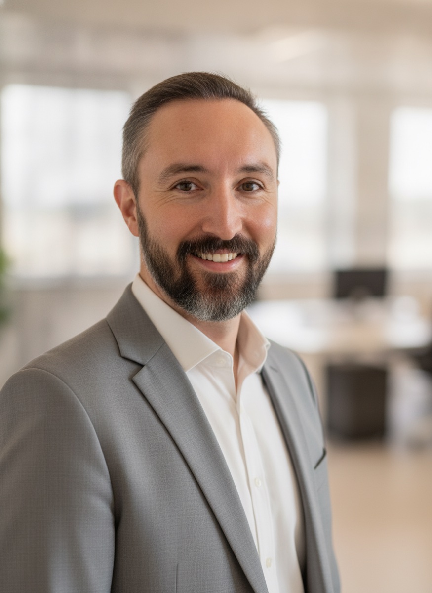 Porträt von Tim Rosen, Gründer von NovaData Solutions und Ansprechpartner für agentische KI